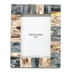 Porta Retrato de Resina Antica 24,5 x 19 cm