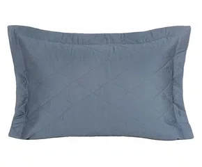 Porta Travesseiro Bossa 300 Fios Egípcio 50 x 70 cm Karsten Índigo