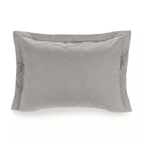 Porta Travesseiro Tom 200 Fios Titanio Karsten 50 x 70 cm