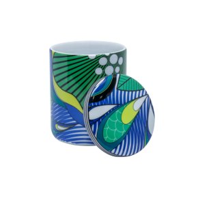 Pote 12 Peacock com Tampa Verdejante Studio Cris Azevedo