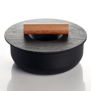 Pote Coleção Kyoto Preto / Natural Iludi Design 