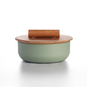 Pote Kyoto Verde Aspargo / Natural Iludi Design 