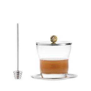 Pote para Mel Gioia Riva Ouro 24K 11,5 cm