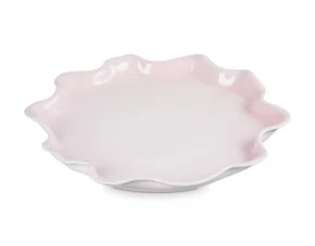 Prato De Servir Ruffle Le Creuset Shell Pink 36cm