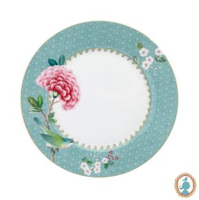 Prato de Sobremesa Blushing Birds Pip Studio Azul 21 cm