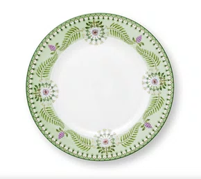 Prato de Sobremesa Lily&Lotus Pip Studio Verde Claro 23 cm