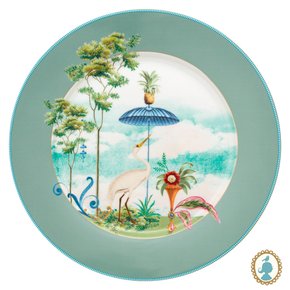 Prato Sousplat Jolie Pip Studio Azul 32 cm