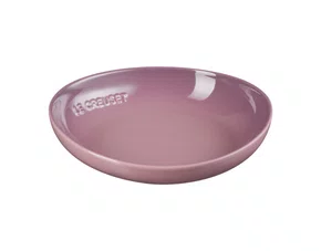 Prato Fundo Oval Flora Le Creuset Mauve Pink 22 cm