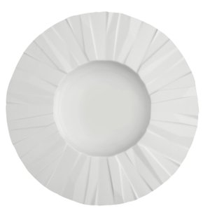 Prato Fundo XL Matrix Biscuit Vista Alegre Branco Fosco