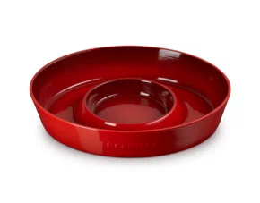 Prato para Aperitivo Signature Le Creuset Vermelho 34cm