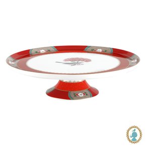 Prato Para Bolo Blushing Birds Pip Studio Vermelho