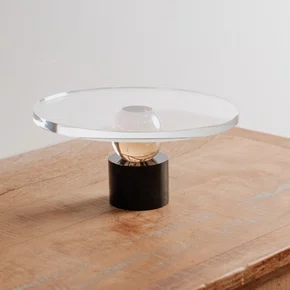 Prato para Bolo em Cristal 27 cm