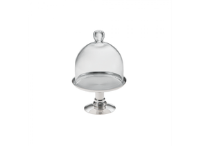 Prato para Bolo Lecci Riva Prata 16 cm