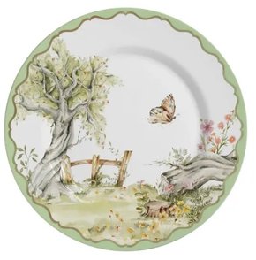 Prato Para Bolo Magic Easter Alleanza Cerâmica 34 cm