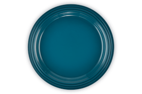 Prato Raso Cerâmica Le Creuset Deep Teal 22 cm