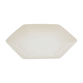 Prato Raso Hexagon Le Creuset Meringue 26 cm