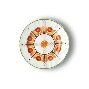 Prato Sobremesa Bel Paese Laranja Bitossi Home