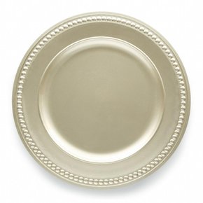 Prato Sousplat Galles Dots Copa & Cia Champagne