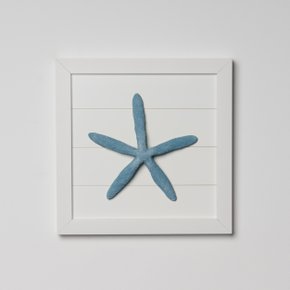 Quadro Estrela C The Home Decorações Azul 25 cm 