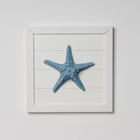 Quadro Estrela The Home Decorações Azul 25cm