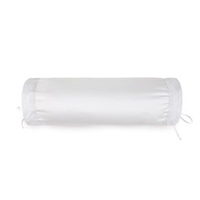 Rolinho Com Recheio Milazzo 1000 Fios Trussardi Branco 16x40cm
