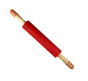 Rolo para Massa de Silicone Kenya Vermelho 43 cm