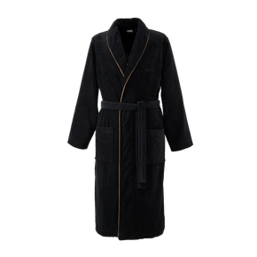 Roupão Masculino Tiago Aveludado G Boss Home Preto