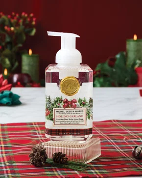 Sabonete Líquido em Espuma Holiday Garland Michel Design 530ml