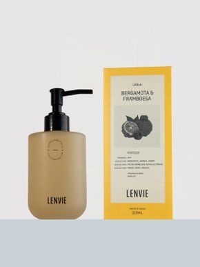 Sabonete Líquido Urban Lenvie Bergamota & Framboesa 220 ml