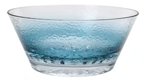 Saladeira Acrílico Degradê Azul 25 cm