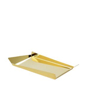 Bandeja Salvissima Ritratto Revestimento Em Ouro Riva Prataria 18 cm