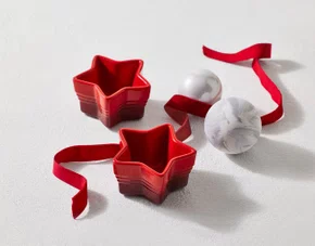 Set 02 Ramekin Estrela Le Creuset Vermelho