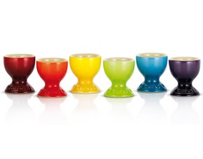 Set 06 Suportes Para Ovo Gift Collection Le Creuset Colorido