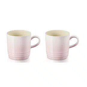 Set 2 Canecas 200ml Le Creuset Shell Pink