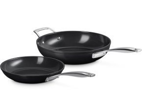 Set 2 Frigideiras Rasa e Funda Non-Stick Ceramic Le Creuset 24 cm e 28 cm