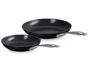 Set 2 Frigideiras Rasas Non-Stick Ceramic Le Creuset 24 e 28 cm