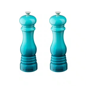 Jogo 2 Moedores Sal e Pimenta Le Creuset Azul Caribe