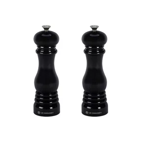 Jogo 2 Moedores Sal e Pimenta Le Creuset Black Onix