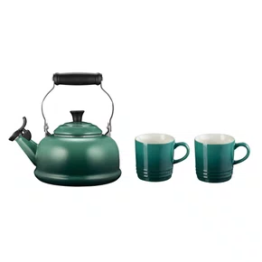 Jogo 3 peças Chaleira e Caneca Le Creuset Artichaut