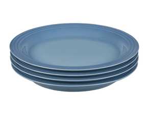 Set 4 Pratos Rasos Le Creuset Chambray 22 cm
