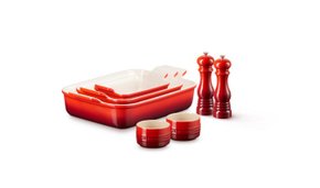 Set Essencial 7 Peças Le Creuset Vermelho