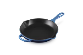 Skillet Redonda Com Alça Signature Le Creuset Azure Blue 26 cm