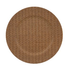 Sousplat de Plástico Bon Gourmet Palha 33 cm