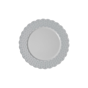 Sousplat para Jantar em Polipropileno Manu Fisch Branco 33 cm