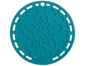 Suporte de Silicone Mandala Le Creuset Azul Caribe