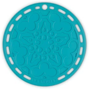 Suporte De Silicone Mandala Le Creuset Azul Caribe