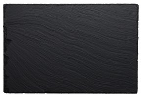 Tábua Retangular para Servir Ardosia Oxford Preta 30,9 cm