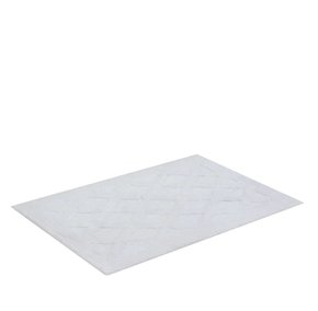 Tapete para Casa Lumiere Buddemeyer Luxus Branco 60 x 110 cm