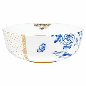 Tigela de Porcelana Royal White Pip Studio 23 cm