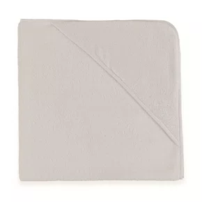 Toalha de Banho com Capuz Bambini Bonelli Trussardi Branco 80cm x 80cm